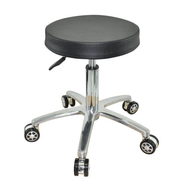 Rollhocker auf Rollen höhenverstellbar - Praxishocker, Bürohocker, Arbeitshocker