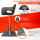 Friseurstuhl höhenverstellbar - Bodenplatte aus Edelstahl, Friseursessel, Friseureinrichtung Design 2